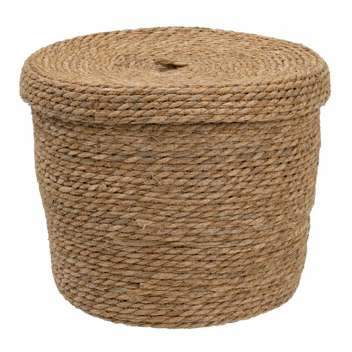 BigBuy Home Panier Multi-usages 3 Pièces Naturel Fibre naturelle