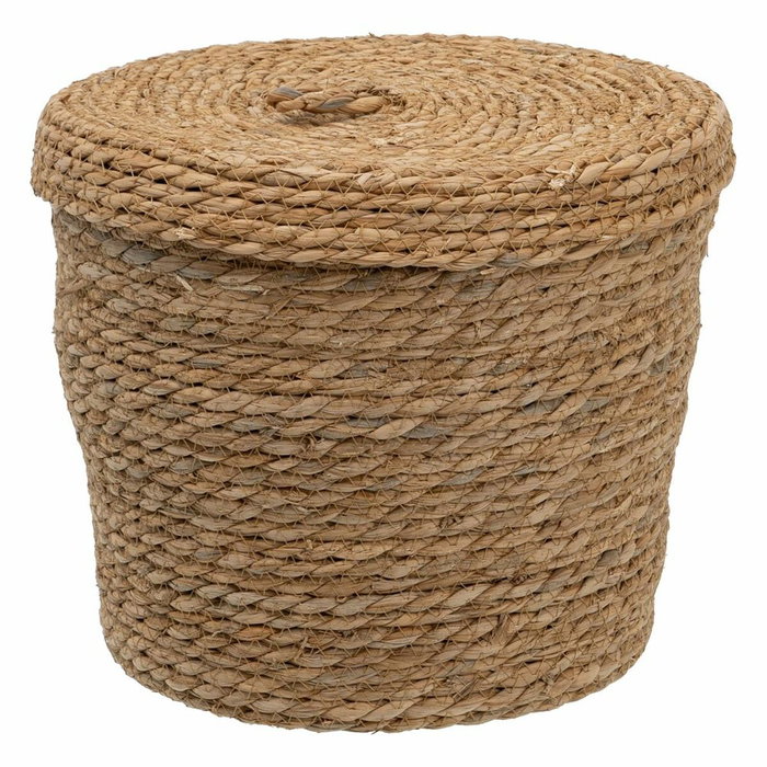 BigBuy Home Panier Multi-usages 3 Pièces Naturel Fibre naturelle