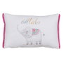 BigBuy Home Coussin Enfant Eléphant 100 % coton 45 x 30 cm