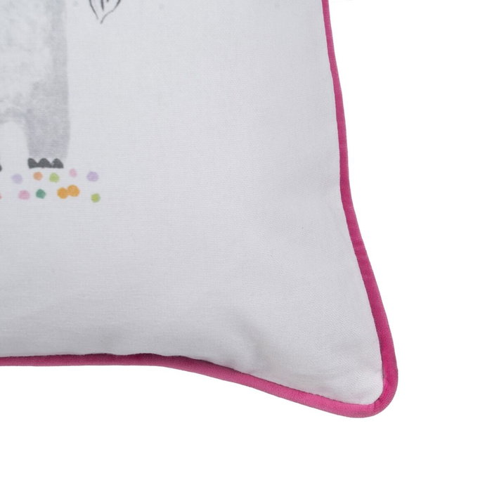 Coussin Enfant Eléphant 45 x 45 cm 100 % coton Coussin Enfant Eléphant 45 x 45 cm 100 % coton