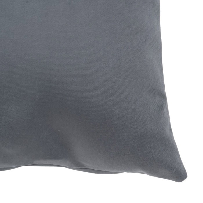 BigBuy Home Coussin Gris Polyester 45 x 30 cm