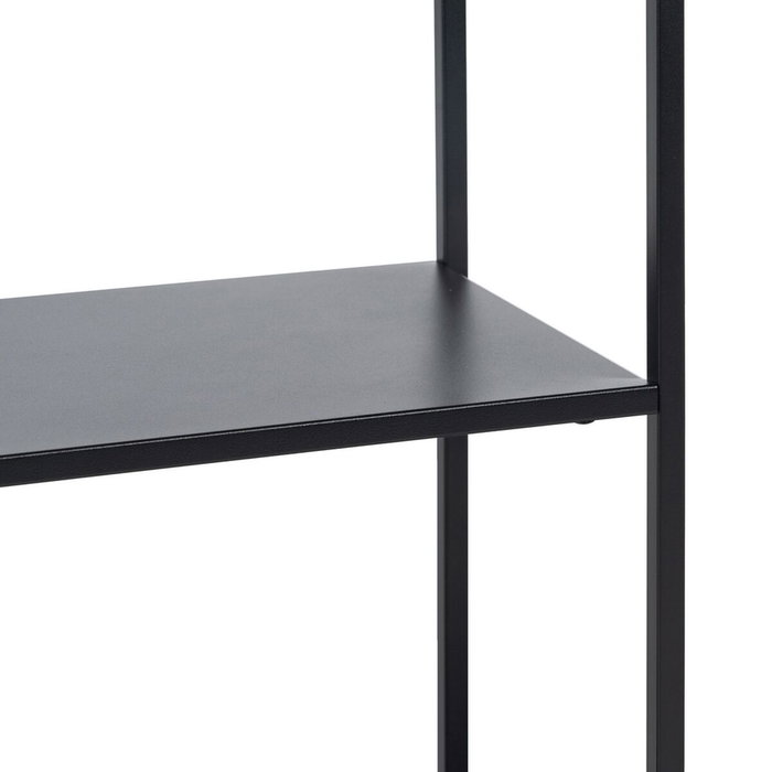 BigBuy Home Étagère 90 x 30 x 188 cm Noir Acier BigBuy Home Étagère 90 x 30 x 188 cm Noir Acier