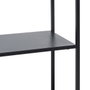 BigBuy Home Étagère 90 x 30 x 188 cm Noir Acier