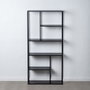 BigBuy Home Étagère 90 x 30 x 188 cm Noir Acier