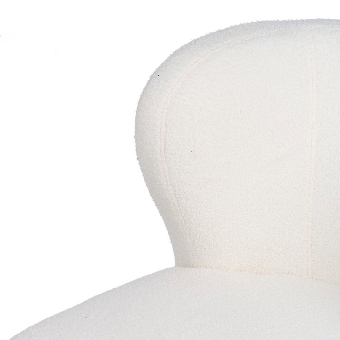 BigBuy Home Fauteuil en Bois d'hévéa Blanc BigBuy Home Fauteuil en Bois d'hévéa Blanc