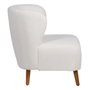 BigBuy Home Fauteuil en Bois d'hévéa Blanc