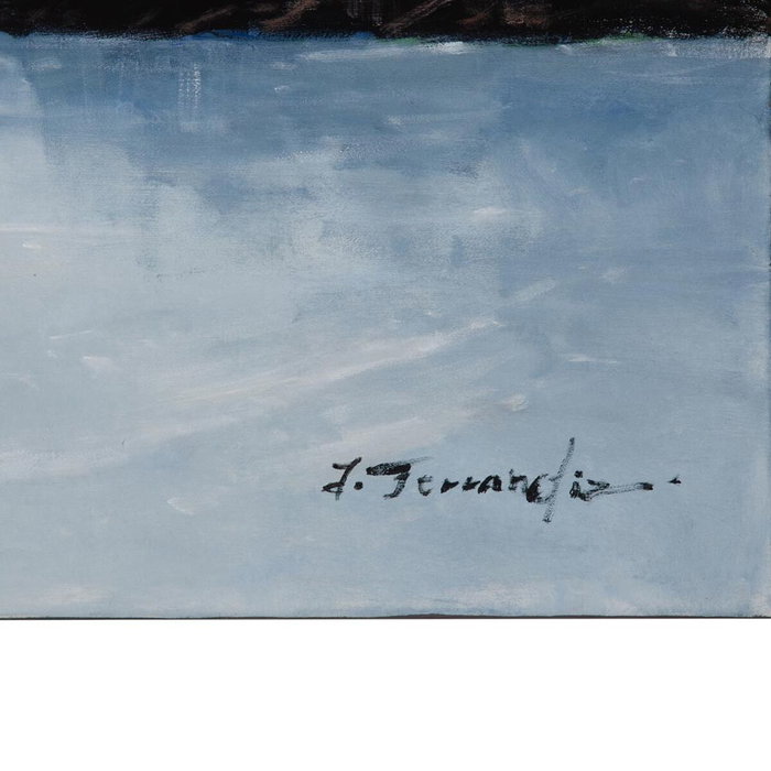 BigBuy Home Toile Paysage 120 x 3,5 x 90 cm