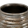 BigBuy Garden Cache-pot en Céramique Argent