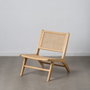 BigBuy Home Fauteuil Naturel Bois Rotin