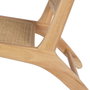 BigBuy Home Fauteuil Naturel Bois Rotin