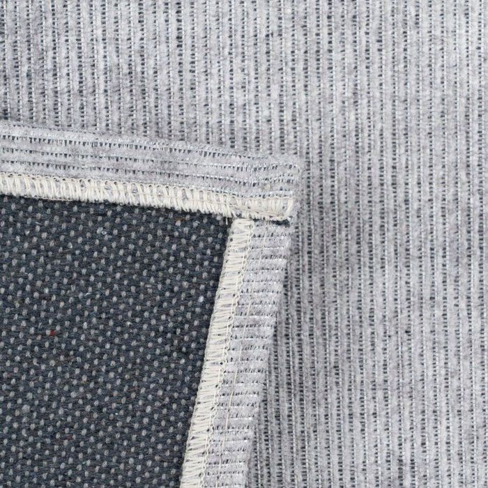 BigBuy Home Tapis 80 x 150 cm Gris Polyester Coton