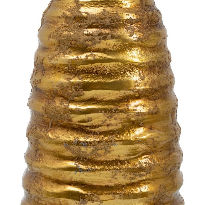 BigBuy Home Vase 16 x 16 x 41,5 cm Céramique Doré BigBuy Home Vase 16 x 16 x 41,5 cm Céramique Doré
