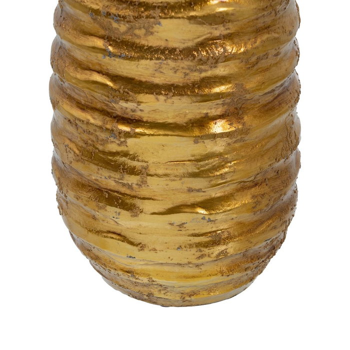 BigBuy Home Vase 16 x 16 x 41,5 cm Céramique Doré BigBuy Home Vase 16 x 16 x 41,5 cm Céramique Doré