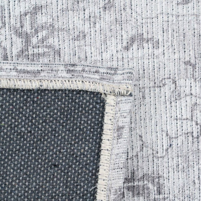 BigBuy Home Tapis Gris Polyester Coton 80 x 150 cm
