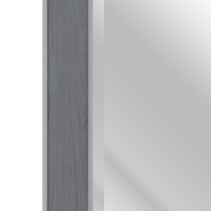 BigBuy Home Miroir mural Blanc Gris 56 x 2 x 126 cm BigBuy Home Miroir mural Blanc Gris 56 x 2 x 126 cm