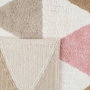 Tapis pour enfant 100 % coton 135 x 100 cm 135 x 100 x 1 cm