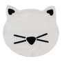 Tapis pour enfant 100 % coton Chat 100 cm 100 x 100 x 1 cm