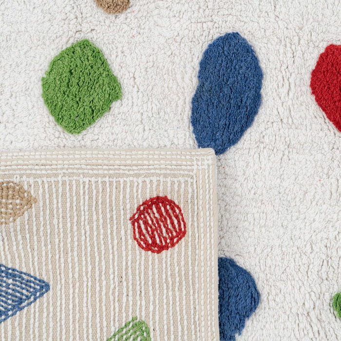 Tapis pour enfant Maui 100 % coton 160 x 120 cm 160 x 120 x 1 cm