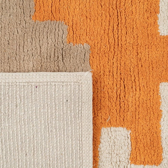 Tapis pour enfant 100 % coton 135 x 100 cm 135 x 100 x 1 cm