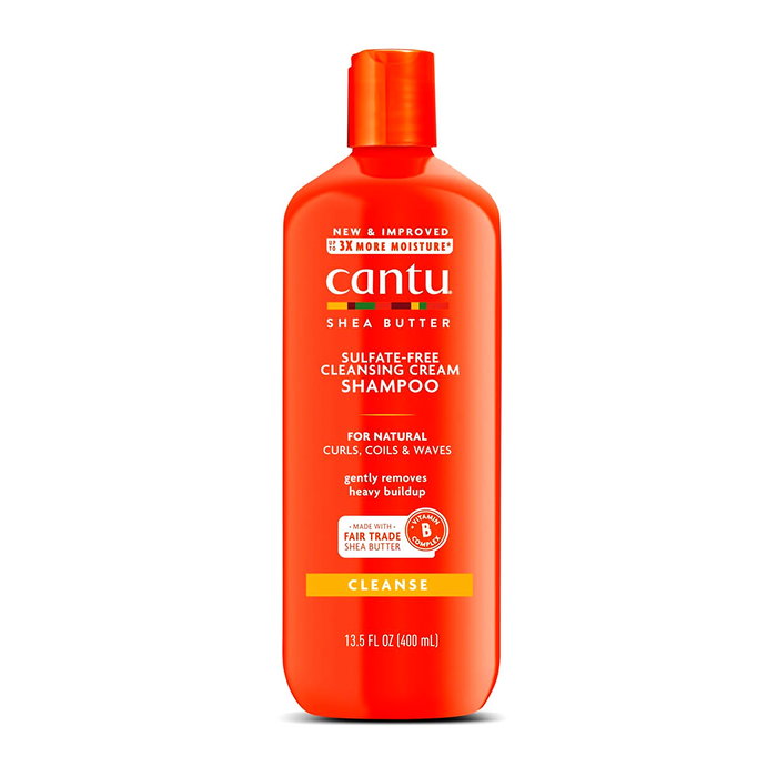 Cantu Shampooing Doux au Beurre de Karité - 400 ml - Soin Capillaire pour Femmes Cantu Shampooing Doux au Beurre de Karité - 400 ml - Soin Capillaire pour Femmes