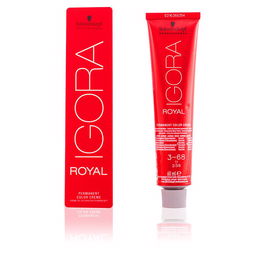 Schwarzkopf IGORA ROYAL Coloration Permanente #3-68 pour Cheveux Mixtes, 60 ml