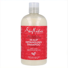 Shea Moisture Shampooing Démêlant Sans Sulfates à l'Huile de Palme Rouge et au Beurre de Cacao - Pour Cheveux Bouclés 3A à 4C - 399 ml