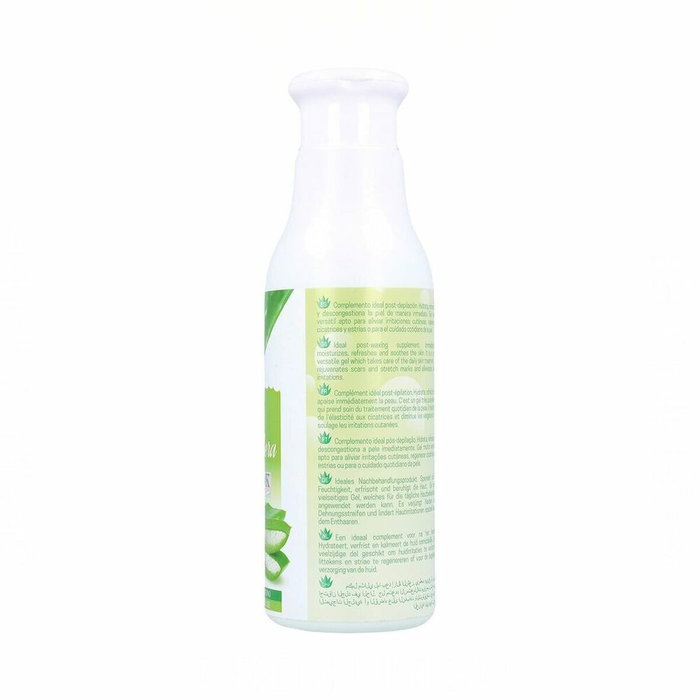 Depil-Ok Gel Aloe Vera 250 ml - Soin apaisant post-épilation, régénérant pour la peau, cicatrices et vergetures