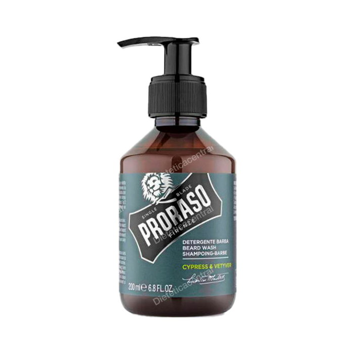 Proraso Shampooing pour barbe Cypress & Vetyver 200 ml