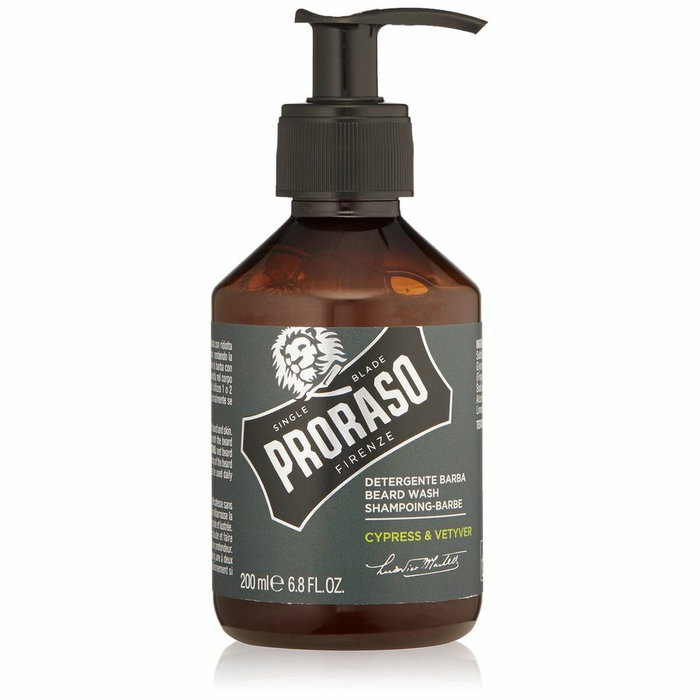 Proraso Shampooing pour barbe Cypress & Vetyver 200 ml