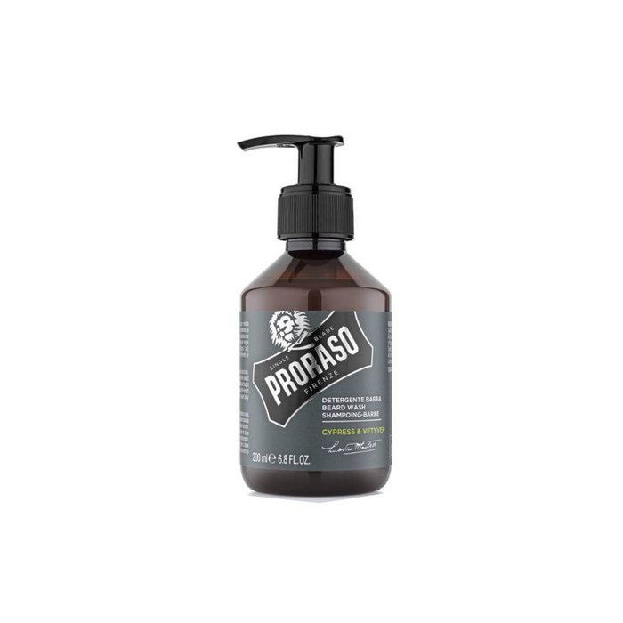 Proraso Shampooing pour barbe Cypress & Vetyver 200 ml Proraso Shampooing pour barbe Cypress & Vetyver 200 ml