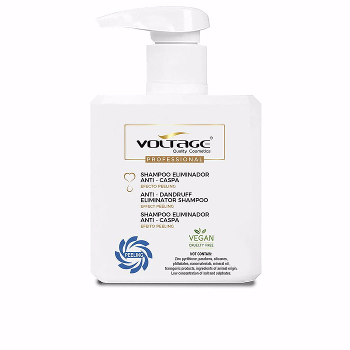 Voltage Cosmetics Shampoing Antipelliculaire Effet Peeling 500 ml Voltage Cosmetics Shampoing Antipelliculaire Effet Peeling 500 ml