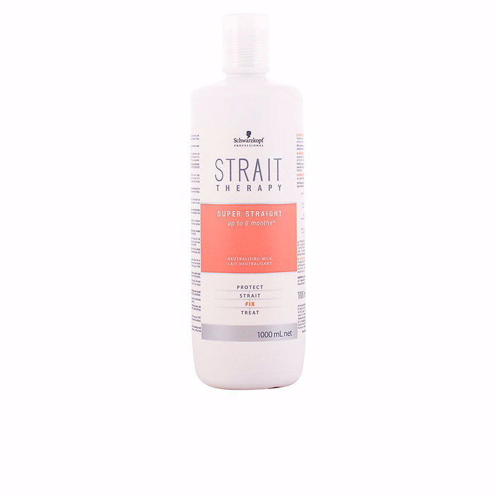 Schwarzkopf Lait Neutralisant STRAIT STYLING THERAPY pour Cheveux Ultra Lisses 1000 ml Schwarzkopf Lait Neutralisant STRAIT STYLING THERAPY pour Cheveux Ultra Lisses 1000 ml