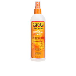 Cantu Après-shampoing sans rinçage revitalisant Next Day Curl au beurre de karité pour cheveux - 355 ml