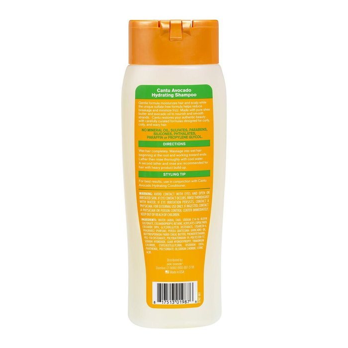 Cantu Shampooing Hydratant à l'Avocat 400 ml