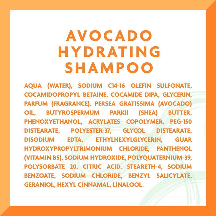 Cantu Shampooing Hydratant à l'Avocat 400 ml