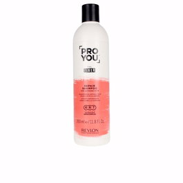 Revlon PROYOU the fixer shampoo 350 ml, Shampooing Fixateur Cheveux Abîmés, Technologie KERACOMPLEX, 350 ml