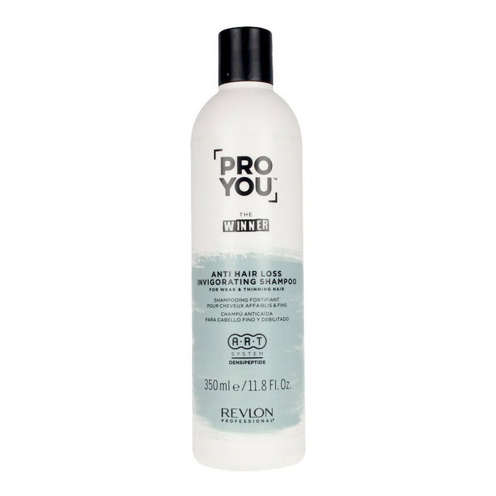 Revlon Proyou The Winner Shampooing Anti-Chute Revitalisant 350 ml - Formule pour cheveux fins, ajoute volume et brillance Revlon Proyou The Winner Shampooing Anti-Chute Revitalisant 350 ml - Formule pour cheveux fins, ajoute volume et brillance