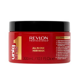 Revlon UNIQ ONE Masque Cheveux Tout-en-un 10 Avantages 300 ml Soin Intensif Réparateur Hydratant Cheveux Secs et Abîmés