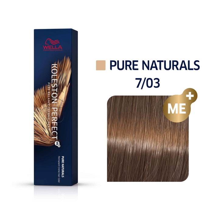 Wella Professionals Koleston Perfect Me+ 7/03 Medium Blonde Natural Golden