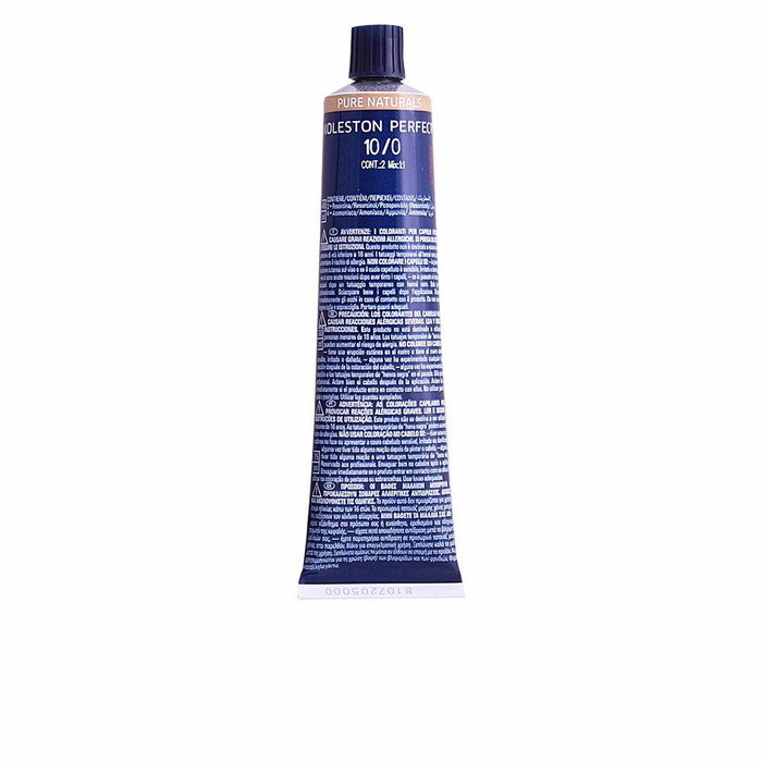 Wella Koleston Perfect Me+ Pure Naturals Tête d'affiche 10/0 - Colorant capillaire couvrant les cheveux blancs 60 ml Wella Koleston Perfect Me+ Pure Naturals Tête d'affiche 10/0 - Colorant capillaire couvrant les cheveux blancs 60 ml