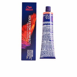 Wella Koleston Perfect ME+ Vibrant Reds - Teinture P5 88/43 - Couleur Pure, Couverture 100% Cheveux Blancs, 60mL