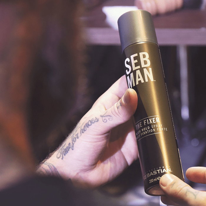 Sebman Laque Spray Fixation Forte Anti-Humidité The Fixer 200 ml