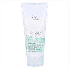 Wella Nutricurls Conditioner Ondulations et Boucles 200ml - Après-shampooing démêlant léger pour cheveux bouclés et ondulés