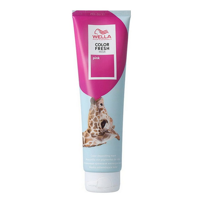 Wella Color Fresh Mask Rose 150 ml - Masque de coloration temporaire sans silicone pour cheveux Wella Color Fresh Mask Rose 150 ml - Masque de coloration temporaire sans silicone pour cheveux
