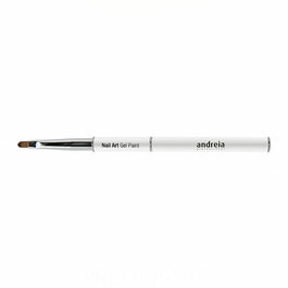 Andreia - Brush Nail Art Gel Paint - Pinceau en poil de kolinsky naturel pour technique Gel Painting, grande précision, capuchon métallique