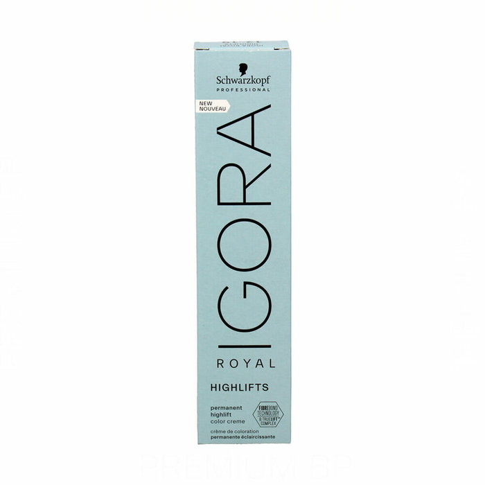 Teinture permanente Schwarzkopf Igora Royal 60 ml Hl 1019-Blond Platine Teinture permanente Schwarzkopf Igora Royal 60 ml Hl 1019-Blond Platine