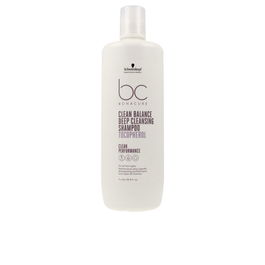 Schwarzkopf BC CLEAN BALANCE Shampoing Purifiant Deep Cleansing - Tous Types de Cheveux, Nettoyage en Profondeur, Vegan, 1000 ml