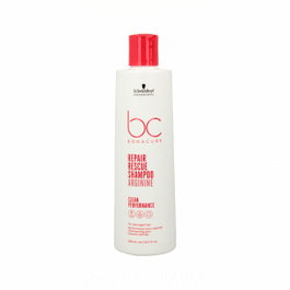 Schwarzkopf BC Repair Rescue Shampoo Arginine 500ml - Shampoing réparateur vegan pour cheveux abîmés, renforce et réduit la casse