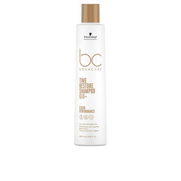 Schwarzkopf Shampoing BC TIME RESTORE Q10+ 250 ml - Cheveux matures, renforcement, douceur et brillance, formule végane