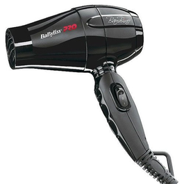 Babyliss Secador Bambino - Sèche-cheveux de voyage compact 1200W avec 2 vitesses, 2 températures, mini diffuseur et concentreur - Double tension